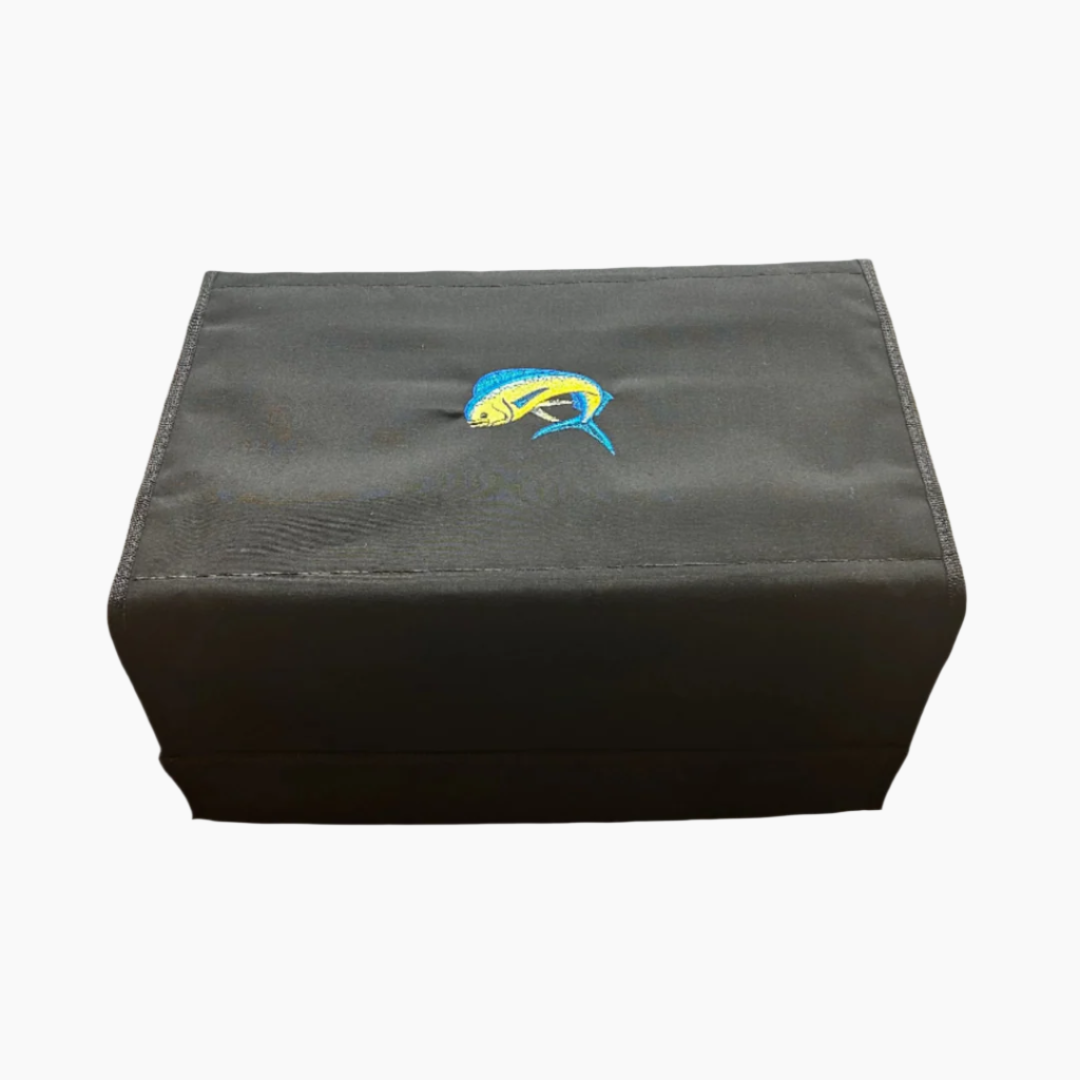 Sunbrella Boarding Mat Gunwale Mat with Dorado / Mahi Embroidered