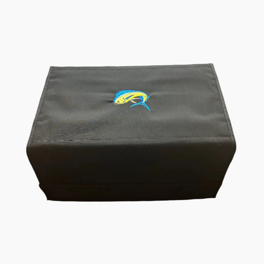 Sunbrella Boarding Mat Gunwale Mat with Dorado / Mahi Embroidered