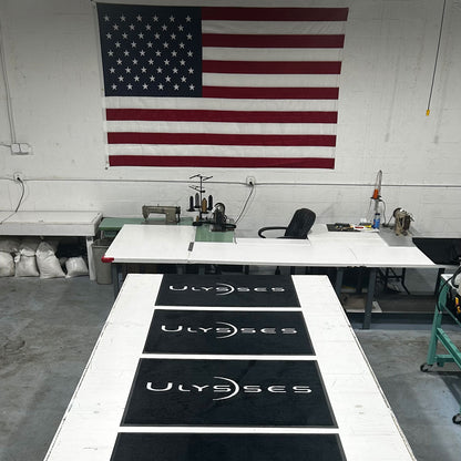 Custom Dock Mat Rubber Backed Boat Mat for Ulysses Super Yacht