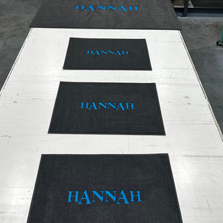 Premium marine boat mats embroidered with custom logo in Fort Lauderdale FL