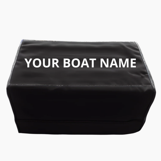 Sportfish Boarding Gunwale Mat Custom Boat Name Embroidery
