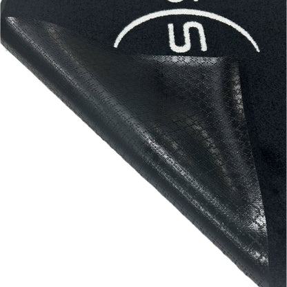 Industrial Grade Rubber Backing on Custom Dock Mat at Boatmat.com