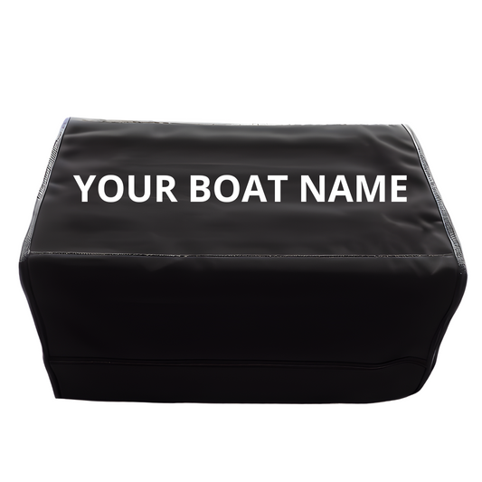 20" - 60" Custom Embroidered With Your Boat Name Sunbrella Boarding Mats™