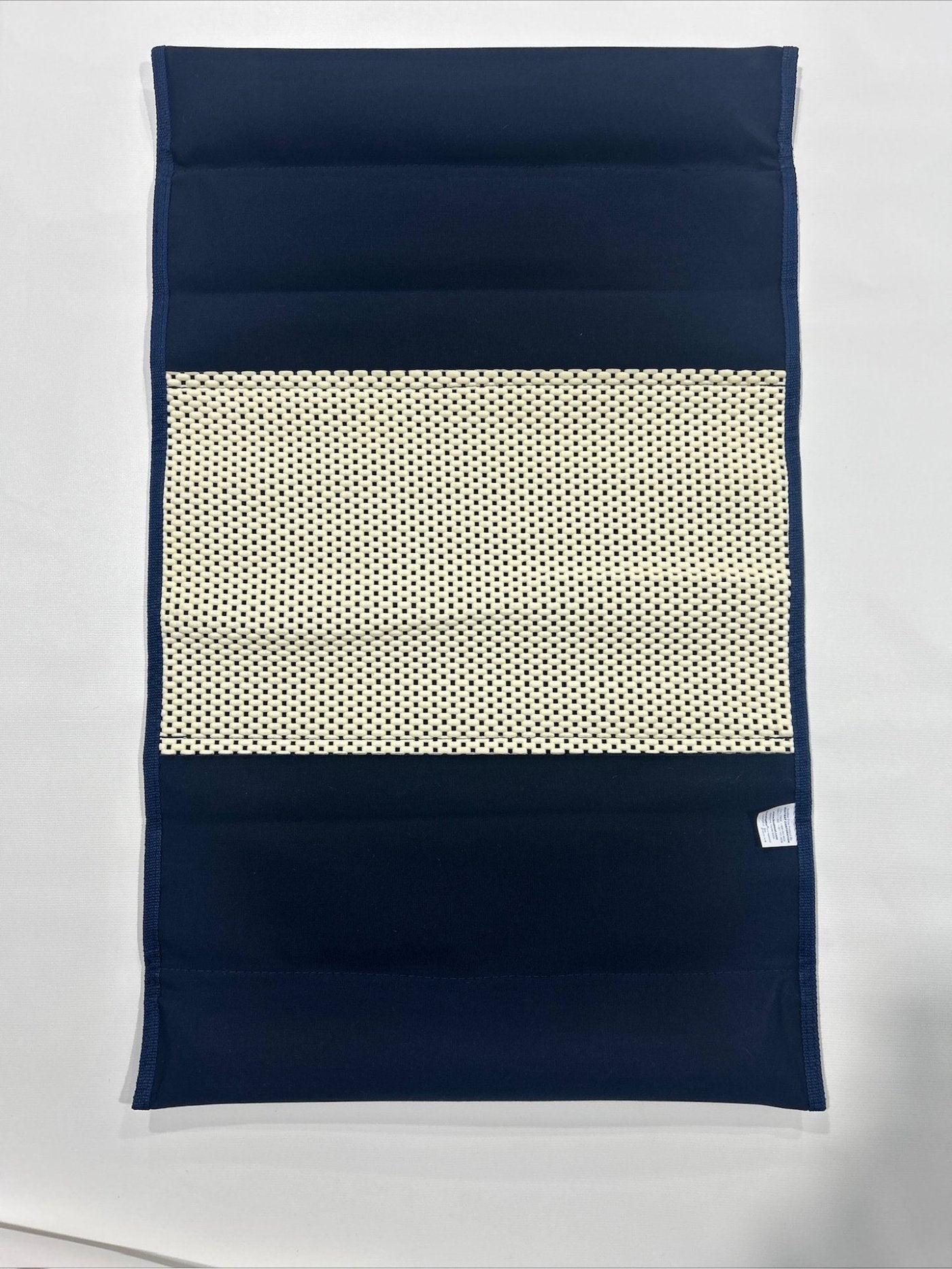 ScootGuard non-skid backing on the underside of a BoatMat boarding mat